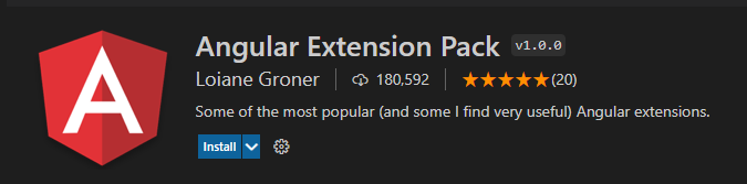 2021-10-27 10_24_09-Extension_ Angular Extension Pack - Visual Studio Code
